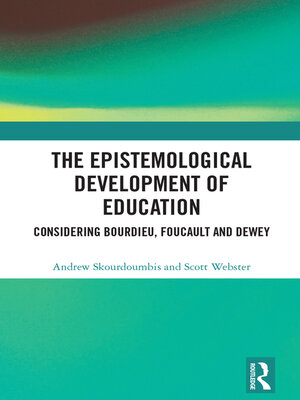 cover image of The Epistemological Development of Education
